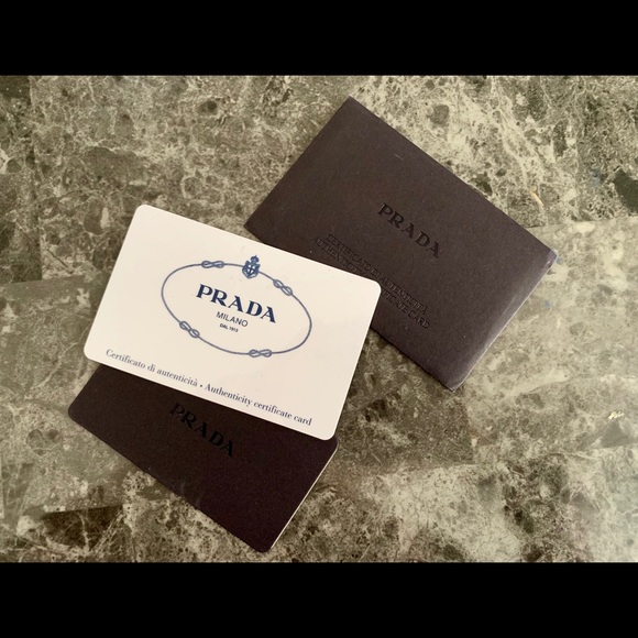 π HP π PRADA Vitello Daino Leather Bag Pomice - Picture 6 of 7